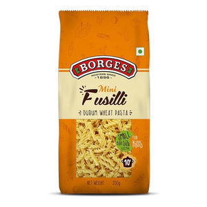 BORGES MINI FUSILLI PASTA 350 GM - SuperMarcheStore