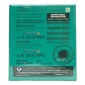 BORGES OLIVE LEAF MINT - SuperMarcheStore
