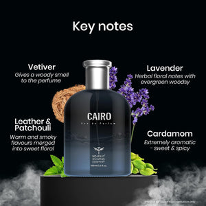 BSC PERFUME CAIRO BLACK 100 ML - SuperMarcheStore