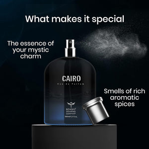 BSC PERFUME CAIRO BLACK 100 ML - SuperMarcheStore