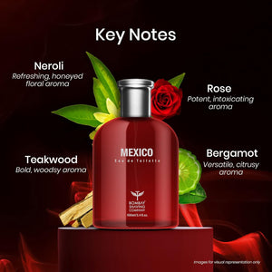BSC PERFUME MEXICO RED 100 ML - SuperMarcheStore