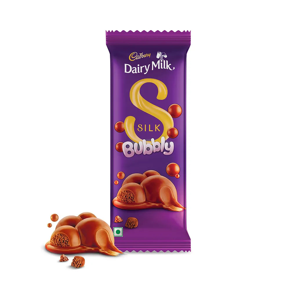 CADBURY DAIRY MILK SILK BUBBLY 144 GM