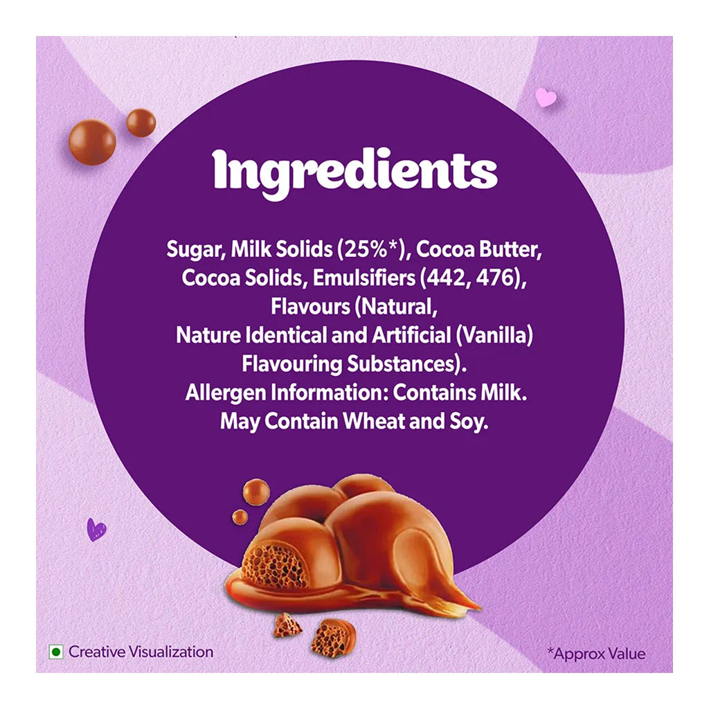 CADBURY DAIRY MILK SILK BUBBLY 144 GM