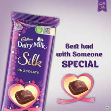 CADBURY SILK CHOCLATE VALENTINE SPECIAL 60 GM - SuperMarcheStore