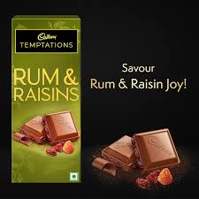 CADBURY TEMPTATIONS RUM & RAISINS - SuperMarcheStore