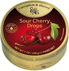 CAVENDISH & HARVEY SOUR CHERRY DROPS(200G) - SuperMarcheStore