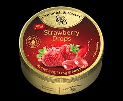 CAVENDISH & HARVEY STRAWBERRY DROPS 175G - SuperMarcheStore