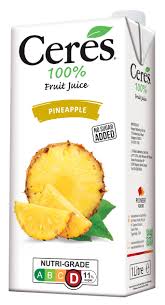 CERES FRUIT JUICE PINEAPPLE 1 L - SuperMarcheStore