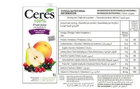 CERES JUICE BLEND - FULL MOON HARVEST, 1LTR - SuperMarcheStore