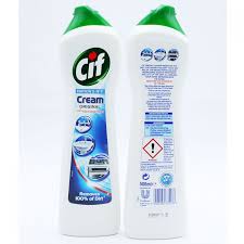 CIF CREAM LEMON CLEANING PARTICLES 500ML - SuperMarcheStore