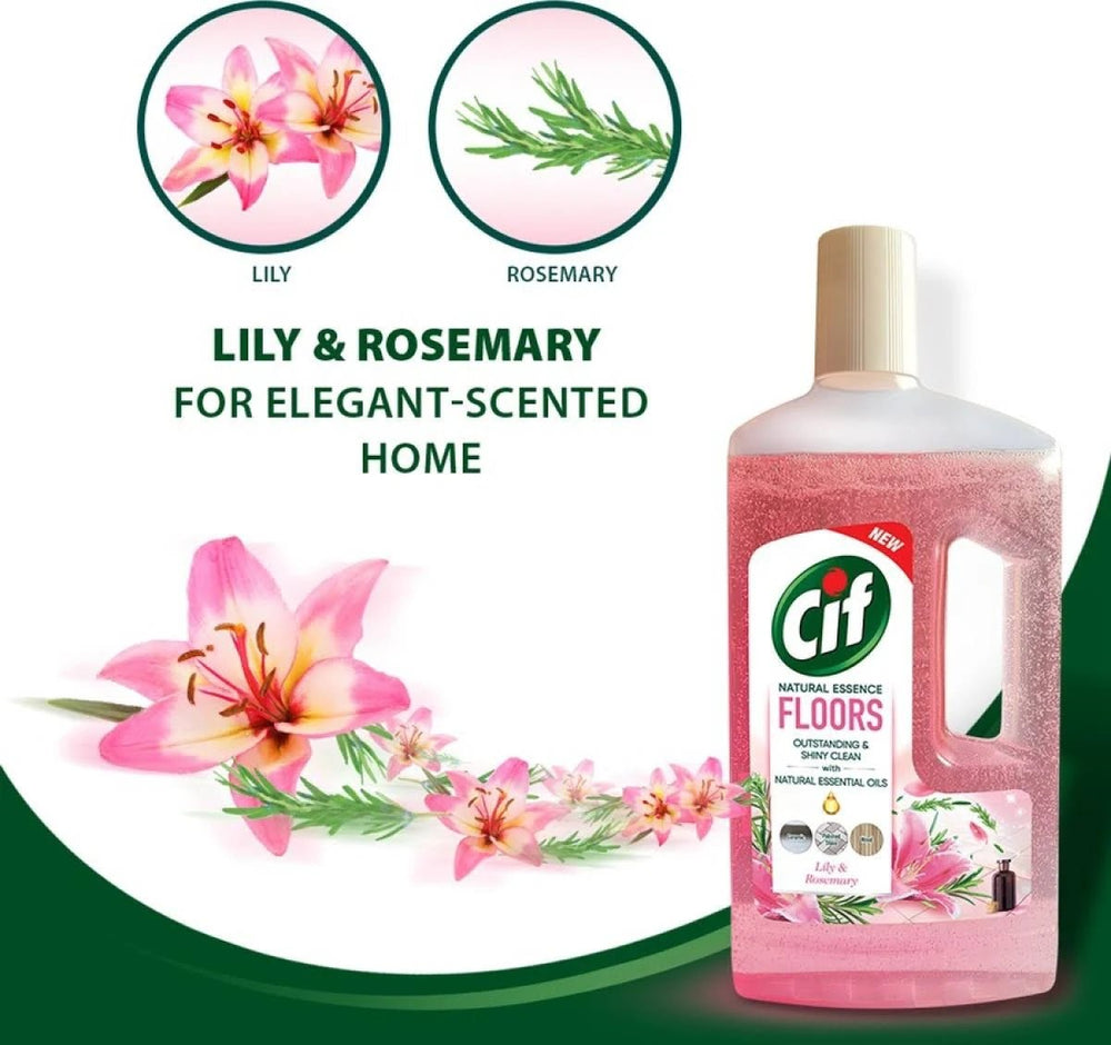 CIF FLOORS CLEANER LILLY N ROSEMARY 997 ML - SuperMarcheStore