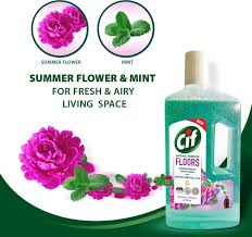 CIF FLOORS CLEANER SUMMER FLOWER N MINT 997 ML - SuperMarcheStore