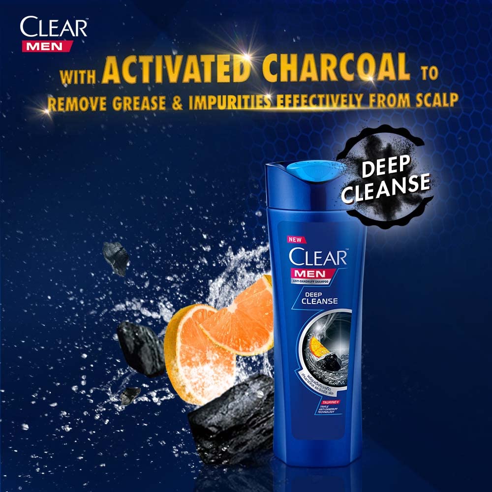 CLEAR DEEP CLEANSE MEN ANTI DANDRUFF SHAMPOO - SuperMarcheStore