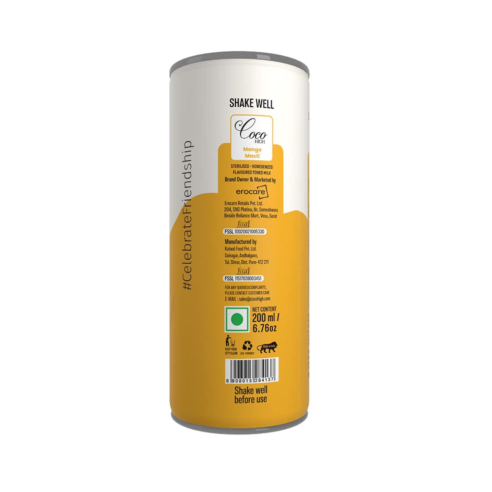 COCO HIGH MANGO MASTI MILK 200 ML - SuperMarcheStore