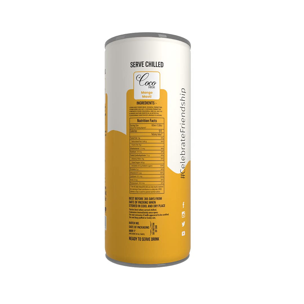 COCO HIGH MANGO MASTI MILK 200 ML - SuperMarcheStore