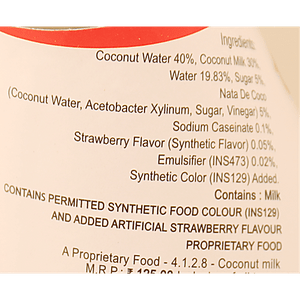 COCO ROYAL COCNIT MILK STRAWBERRY - SuperMarcheStore