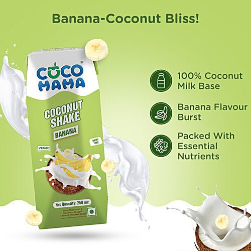 COCOMAMA COCONUT MILKSHAKE BANANA - SuperMarcheStore