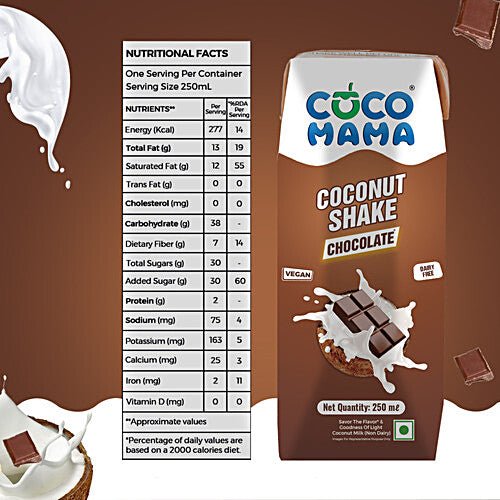 COCOMAMA COCONUT MILKSHAKE CHOCOLATE - SuperMarcheStore