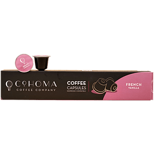 COHOMA COFFEE CAPSULES FRENCH VANILLA 50 GM - SuperMarcheStore