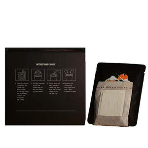 COHOMA DRIP COFFEE BAGS CINNAMON HAZELNUT 10N - SuperMarcheStore