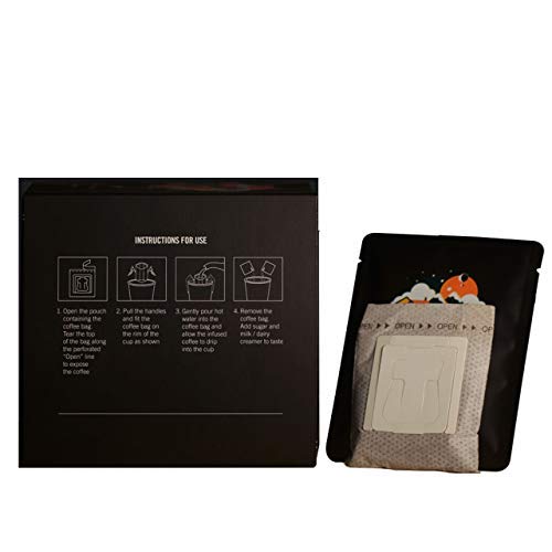 COHOMA DRIP COFFEE BAGS CINNAMON HAZELNUT 10N - SuperMarcheStore