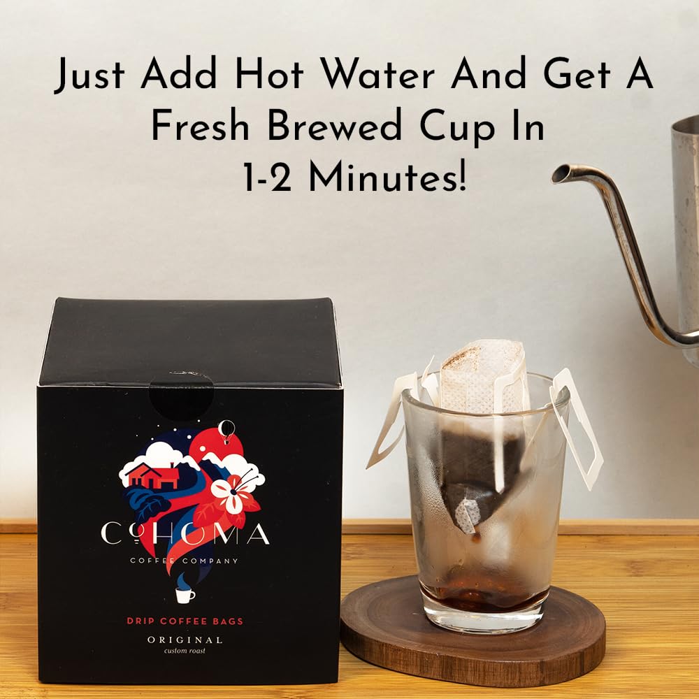 COHOMA DRIP COFFEE BAGS ORIGINAL 10N - SuperMarcheStore