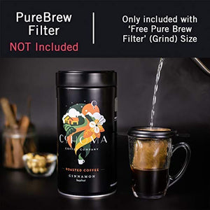 COHOMA ROASTED COFFEE CINNAMON HAZELNUT CAN 250G - SuperMarcheStore