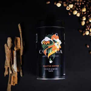 COHOMA ROASTED COFFEE CINNAMON HAZELNUT CAN 250G - SuperMarcheStore