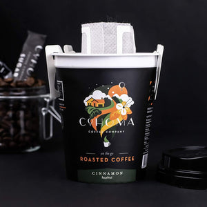 COHOMA ROASTED COFFEE ON THE GO CINNAMON HAZELNUT 24G - SuperMarcheStore