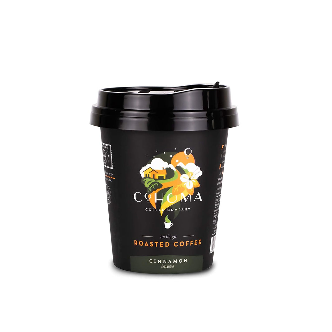 COHOMA ROASTED COFFEE ON THE GO CINNAMON HAZELNUT 24G - SuperMarcheStore