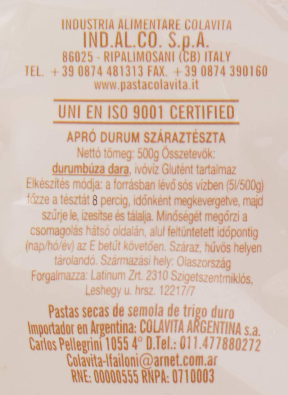 COLAVITA PASTA PAPPARDELLE 270 500G - SuperMarcheStore