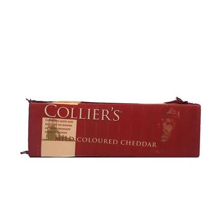 COLLIERS CHEDDAR CHEESE BLOCK YELLOW LOOSE - SuperMarcheStore
