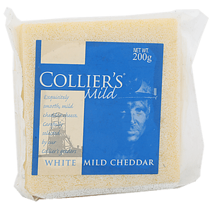 COLLIERS MILD WHITE MILD CHEDDAR 200 GM - SuperMarcheStore