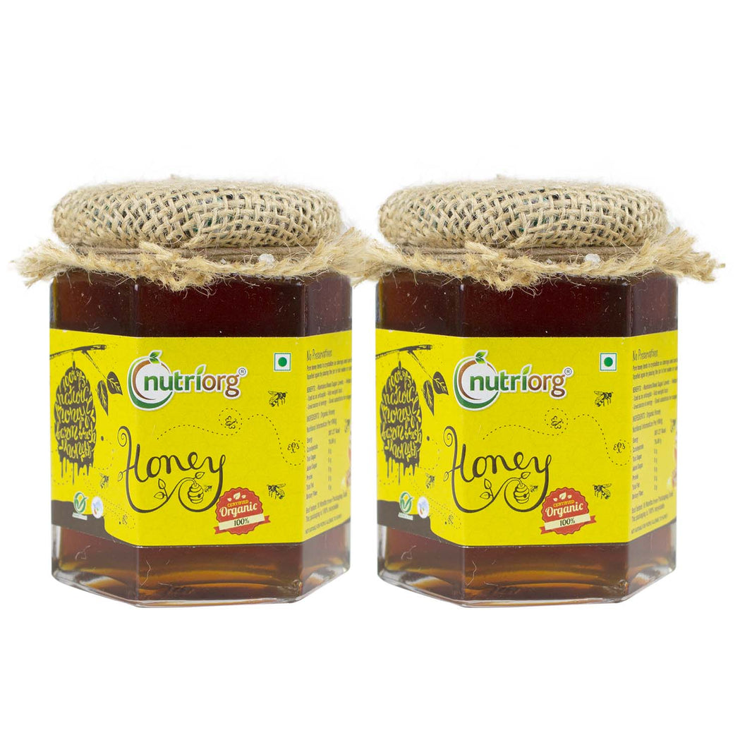 NUTRIORG ORGANIC HONEY 250 GM