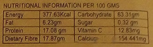 CONSCIOUS FLOUR AMARANTH RAIGIRA PP 500G - SuperMarcheStore