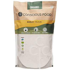 CONSCIOUS FOOD BARLEY FLOUR 500G - SuperMarcheStore