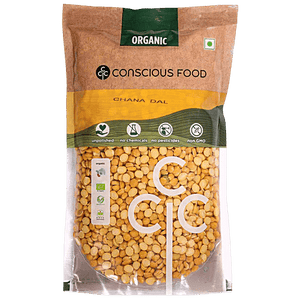 CONSCIOUS FOOD CHANA DAL 500G - SuperMarcheStore
