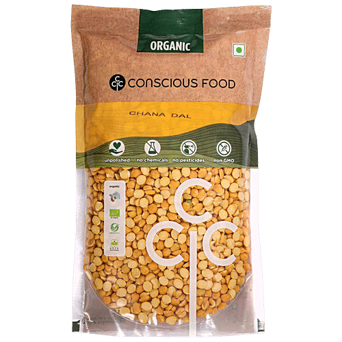 CONSCIOUS FOOD CHANA DAL 500G - SuperMarcheStore