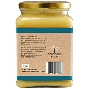 CONSCIOUS FOOD COW GHEE GIR NTRL JR 500M - SuperMarcheStore