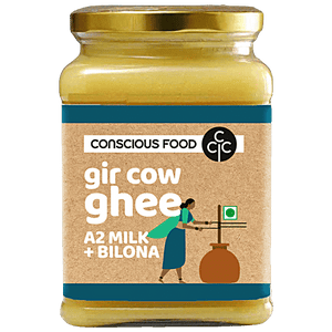 CONSCIOUS FOOD COW GHEE GIR NTRL JR 500M - SuperMarcheStore