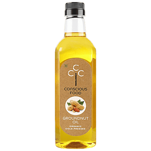 CONSCIOUS FOOD GROUNDNUT OIL 910 GM - SuperMarcheStore