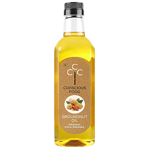 CONSCIOUS FOOD GROUNDNUT OIL 910 GM - SuperMarcheStore