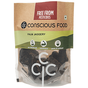 CONSCIOUS FOOD PALM JAGGERY, 500G - SuperMarcheStore
