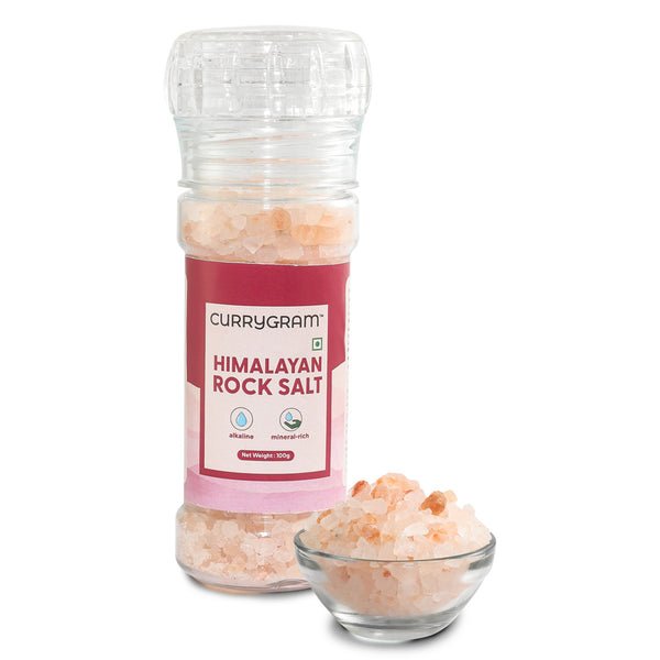 CONSCIOUS FOOD ROCK SALT WITH GRINDER 100 GM - SuperMarcheStore