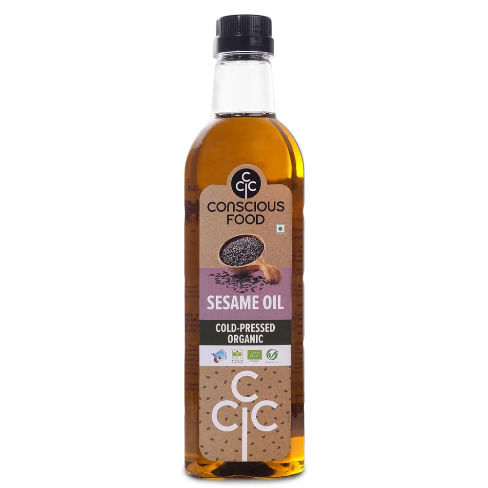 CONSCIOUS FOOD SEASAME OIL ORGN BT 500ml - SuperMarcheStore