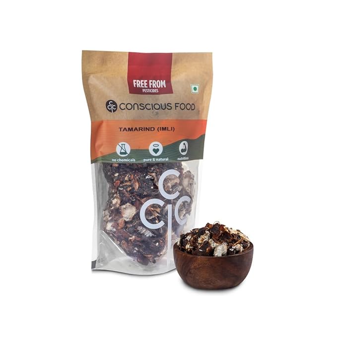 CONSCIOUS FOOD TAMARIND IMLI NATURAL 200 GM - SuperMarcheStore
