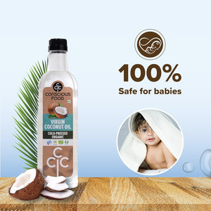 CONSCIOUS FOOD VIRGIN COCONUT OIL 500 ML - SuperMarcheStore