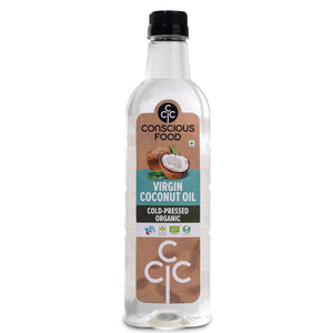 CONSCIOUS FOOD VIRGIN COCONUT OIL 500 ML - SuperMarcheStore