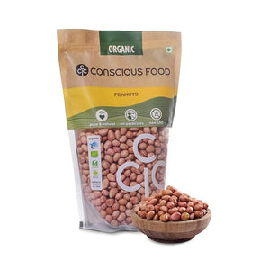 CONSCIOUS FOOD WHOLE PEANUTS 500 GM - SuperMarcheStore