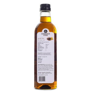 CONSCIOUS FPPD MUSTARD OIL COLD PRESSED 1 LTR - SuperMarcheStore